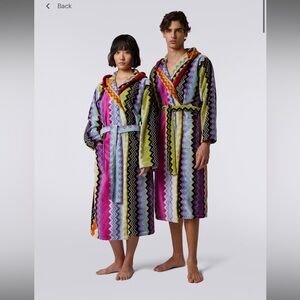 Missoni Giacomo Hooded Bathrobe